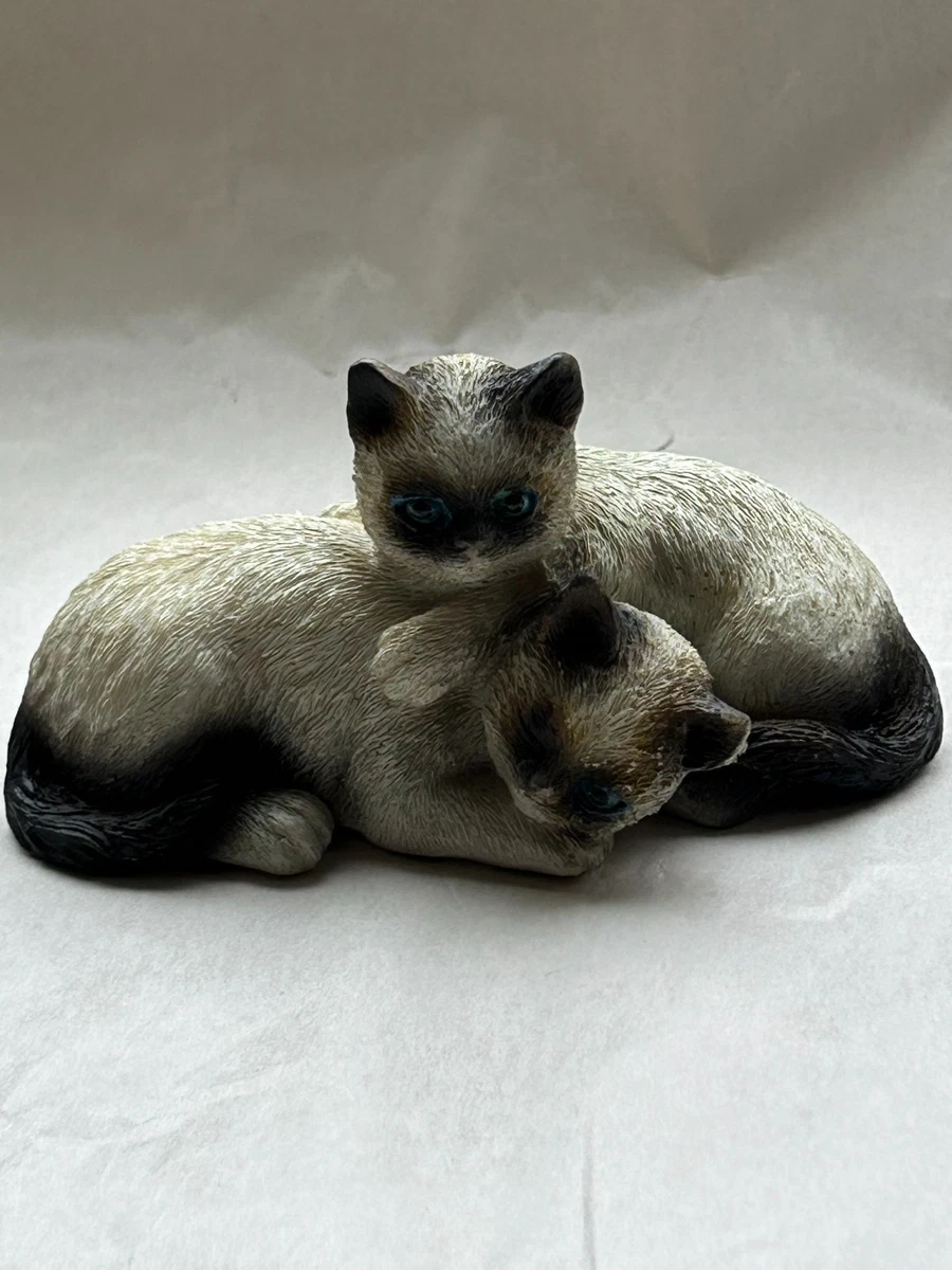 Original Liegende Katze Aus Terrakotta – 3,5 Cm, Dekofigur Für Garten Oder Zuhause