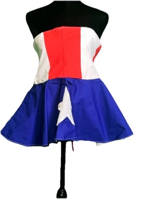 Marvel Corset Captain America  Cosplay ,July 4th ,Costume Women’s  - Image 1 of 4