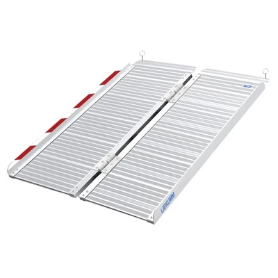 Rollstuhlrampe Aluminium klappbar 91cm Tragkraft 300kg Anti-Rutsch - Bild 1 von 4