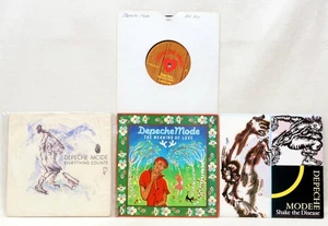 DEPECHE MODE Vinyl 7" Bundle Inc The Meaning Of Love See You Everything Counts - Picture 1 of 2