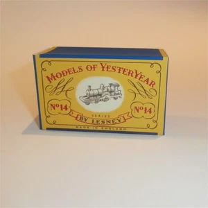 Matchbox Lesney Yesteryear 14 a Duke of Connaught Loco B Style Repro Box - Picture 1 of 5