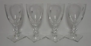 Hawkes 7332 PLAIN 6-3/4" Water Goblets SET OF FOUR - Picture 1 of 2