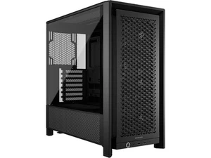 Corsair Frame 4000D Black Steel / Tempered Glass ATX Mid Tower Computer Case wit - Picture 1 of 6