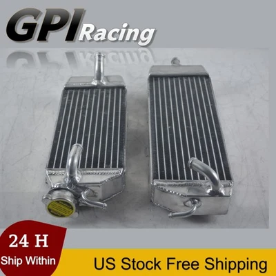 Алюминиевый сменный радиатор для Kawasaki KX250F 2006 2007 2008 (слева и справа) - Изображение 1 из 4