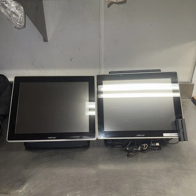 Two PosiFlex XT-3000POS WITH STAND & DISPL AY 160Gb Windows 10 - Image 1 of 4