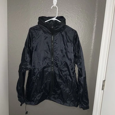 Cortavientos Disney Cruise Line para hombre azul marino con capucha grande con cremallera Foto 1 de 3