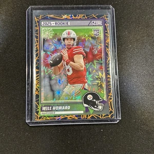 2025 Score A Treat Football Halloween Will Howard HOLO WEBS /31 OSU/STEELERS RC - Bild 1 von 2