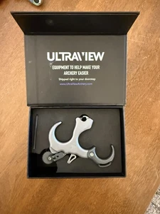 Ultraview UV Button Thumb Release Large Grey Aluminum - Picture 1 of 5
