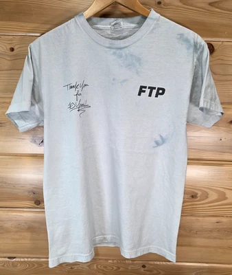 FTP 10 Years T Shirt Men Medium Logo Anniversary Custom Color Dye Skate Hip Hop - Image 1 of 4