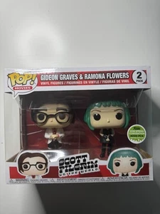 Funko POP! Movie GIDEON GRAVES RAMONA FLOWERS Scott Pilgrim 2018 Spring /4000 - Picture 1 of 6