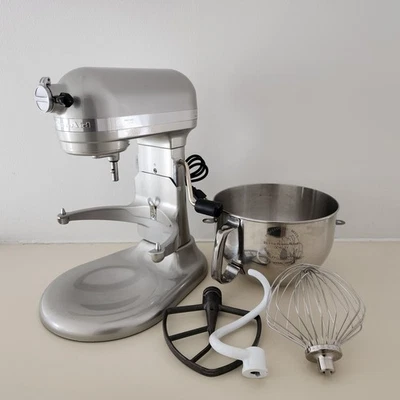 KitchenAid PRO 600 Design KF26M22SR 6Qt Bowl-Lift Stand Mixer Sugar Pearl Silver - Image 1 of 4