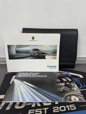 PORSCHE CAYENNE OWNERS PACK / HANDBOOK / MANUAL + WALLET 2014~2018 (2014) - Image 1 of 4
