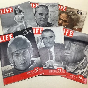 Life Magazine, 6 Editions From 1949, August/October/November/December TA#744 - Picture 1 of 18