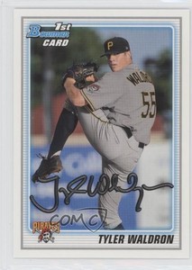 2010 Bowman Draft Draft Picks Tyler Waldron #BDPP43
