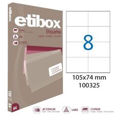 Boite De 800 Étiquettes - Format 105X74Mm - Etibox - Apli 100325