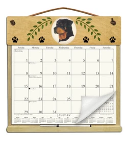ROTTWEILER KALENDERHALTER - JEDES JAHR NACHFÜLLBAR! - Bild 1 von 1