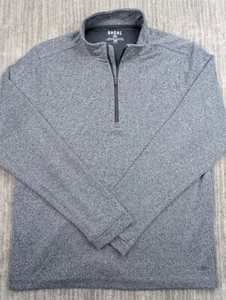 RHONE Commuter 1/4 Zip Sweater Men's Medium Gray Long Sleeve Pullover Golf - Picture 1 of 17