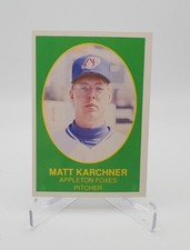 Matt Karchner - 1990 - Boxscores Enterprises - Appleton Foxes - #15