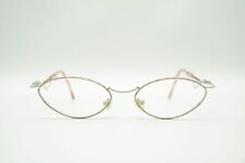 Vintage Alpina VV022 3 9221 Multicoloured Braun Oval Glasses Frames NOS