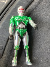1990 Soma Robocop Green and Silver Action Figure