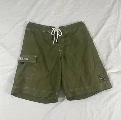 Pantalones Cortos Cocoa Beach Para Hombre Verde Swin Board Talla 31 Foto 1 de 4