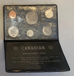 Juego de monedas Canadá 1968 PL Set KMPL19 - Imagen 1 de 2