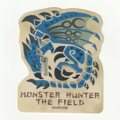 Monster Hunter The Field MHW Monstie Icon Sticker Azure Rathalos Nijigen no Mori - Image 1 of 2