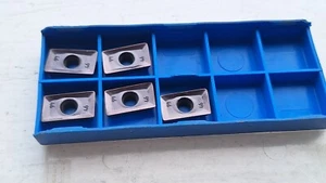 5 Stellram carbide milling inserts APMT160408ER-46 SP6519 (APMT 160408 stainless - Picture 1 of 2