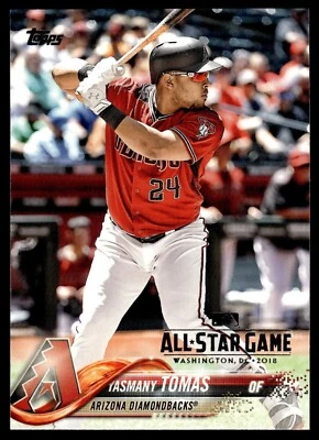2018 Topps - Yasmany Tomas #566 Diamondbacks 全明星赛邮票 SP — 第 1/2 张图片