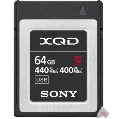 Tarjeta de memoria Sony 64 GB serie G XQD Foto 1 de 2