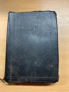 Bible Sainte Vintage Version King James Illustrée USA Livre En Cuir (P4) - Picture 1 of 17