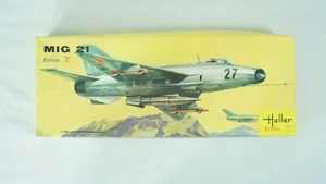 Heller 1/72 Model Plane Kit Soviet MIG 21 Fighter Item L252 New G4-5 - Picture 1 of 7