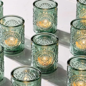 36Pcs Green Votive Candle Holders - Tea Light Candle Holder for Wedding Decor... - Picture 1 of 2