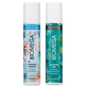 Aquage Biomega Feuchtigkeitsshampoo & Nebel Leave-In Conditioner - 10 oz (Duo) - Bild 1 von 1
