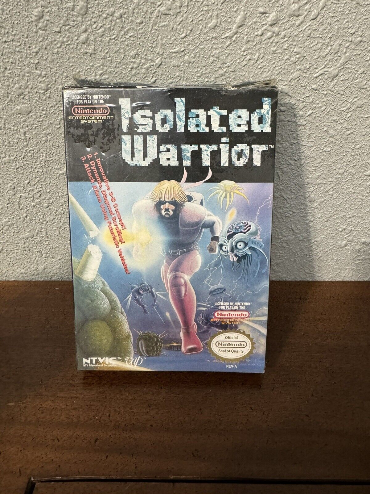 Isolated Warrior NES Nintendo Complete CIB  Authentic Tested READ DISCRIPTION