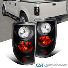 Fits 04-08 Ford F150 Styleside Pickup Black Tail Lights Brake Signal Lamps Pair