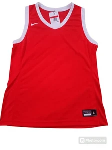 Nike Women's Basketball Practice Jersey Sleeveless| Size L| Red | New Retail $55 - Picture 1 of 6