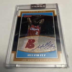 2002-03 Bowman Signature Edition Parallel Card #SEME Melvin Ely JSY AU /999