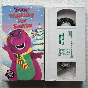 Barney Waiting For Santa  Vhs [Sing along] 1992 Lyons Group Video  - Picture 1 of 8