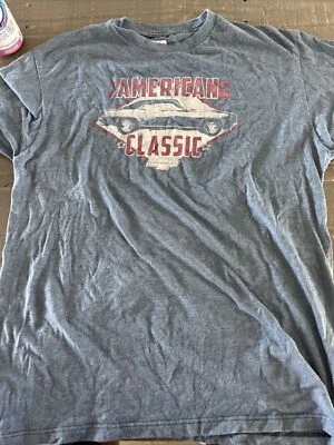 Camiseta retro vintage Chevy Chevrolet American Classic para hombre azul marino dc7 Foto 1 de 3