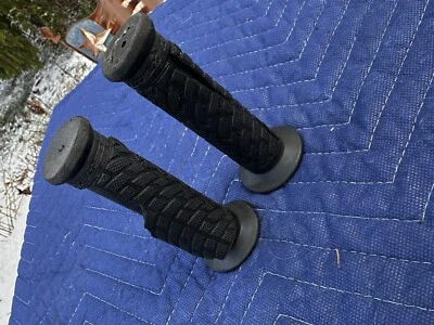 Empuñaduras Redline 1999 logotipo estampado RL320 Old School BMX Foto 1 de 4