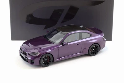 BMW M2 (G87) GT Spirit 2023 cupé púrpura crepuscular metálico 1:18 GT946 Foto 1 de 4