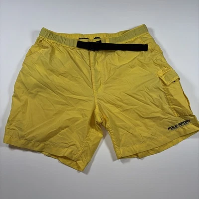 Baús de natação Polo Sport Ralph Lauren amarelos tamanho grande  - Imagem 1 de 4