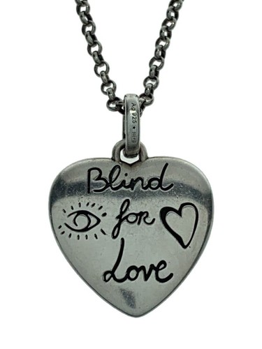 Collana Gucci For Love Cuore SV925 Argento