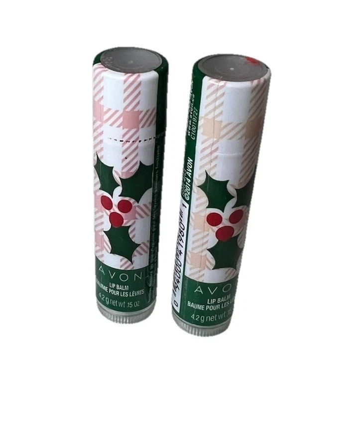 Avon Holiday Bálsamo Labial Winterberry Nuevo - Antiguo Stock Descatalogado Lote De 2 Foto 1 de 1