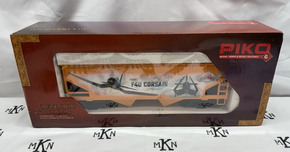PIKO 38909 Vintage Warbirds F4U Corsair Hopper G Scale New Sealed - Image 1 of 2