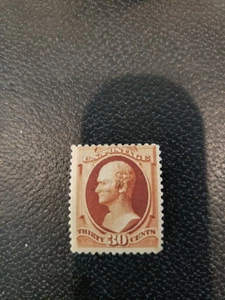US 1887 SCOTT #217 MINT HINGED PART ORIGINAL GUM FINE - Picture 1 of 2