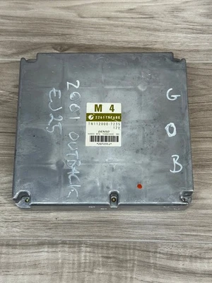 2001 Subaru Outback Legacy 2.5L AWD Manual ECM ECU PCU Motor Módulo de Computador - Imagem 1 de 4