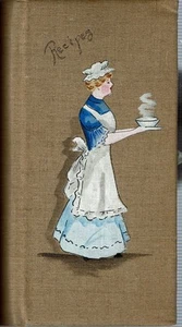 HOME-MADE RECIPE CLIPPINGS FOLDER / Food & Beverages - Picture 1 of 3
