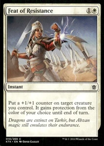 Feat of Resistance 010/269 MTG Magic the Gathering card - Picture 1 of 2